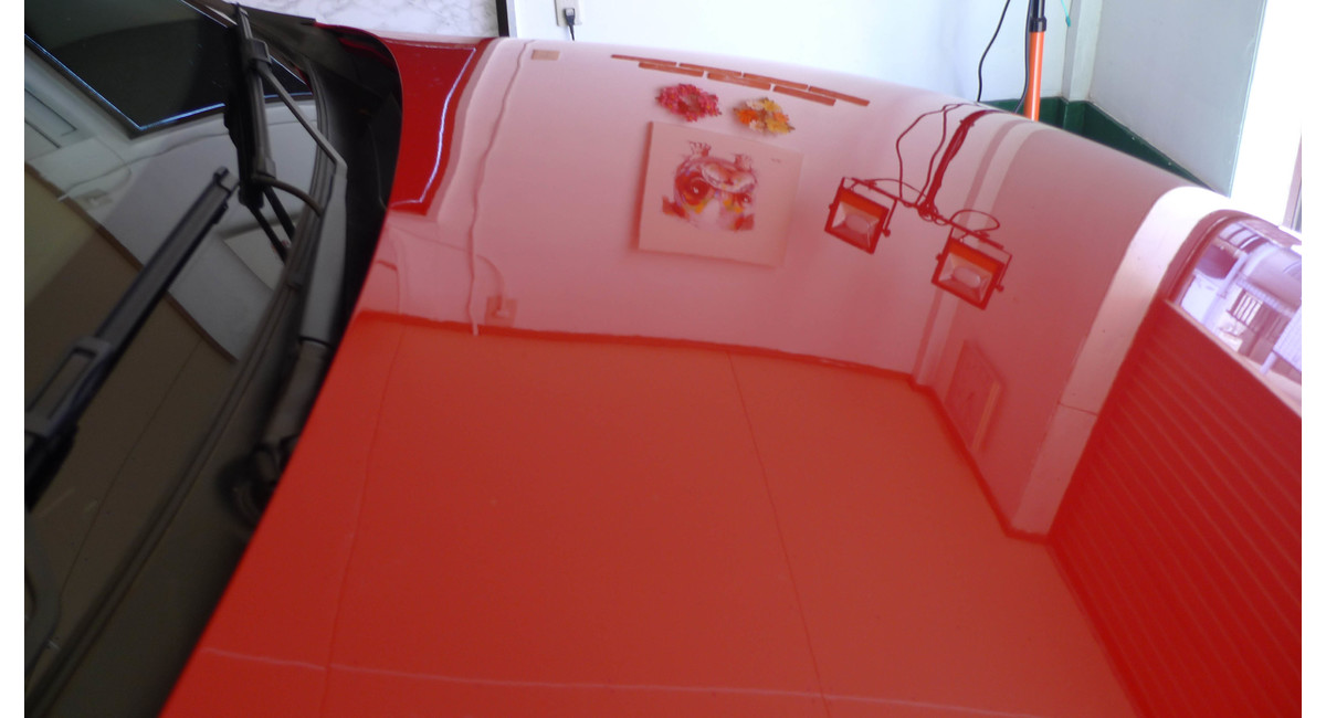 シトロエンＣ4カクタスにガラスコーティング