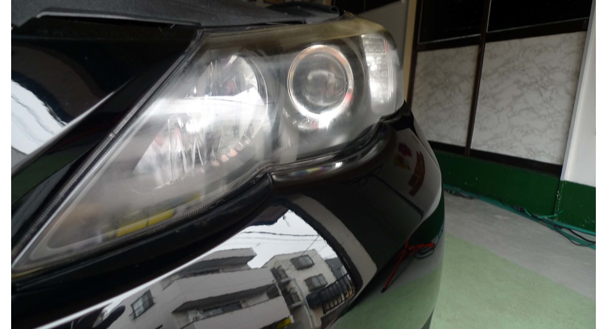 マークＸヘッドライト