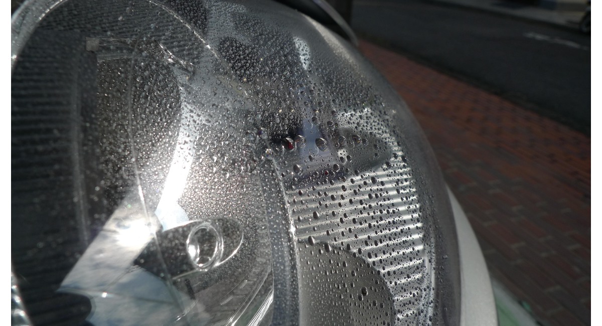 ヘッドライトコーティング