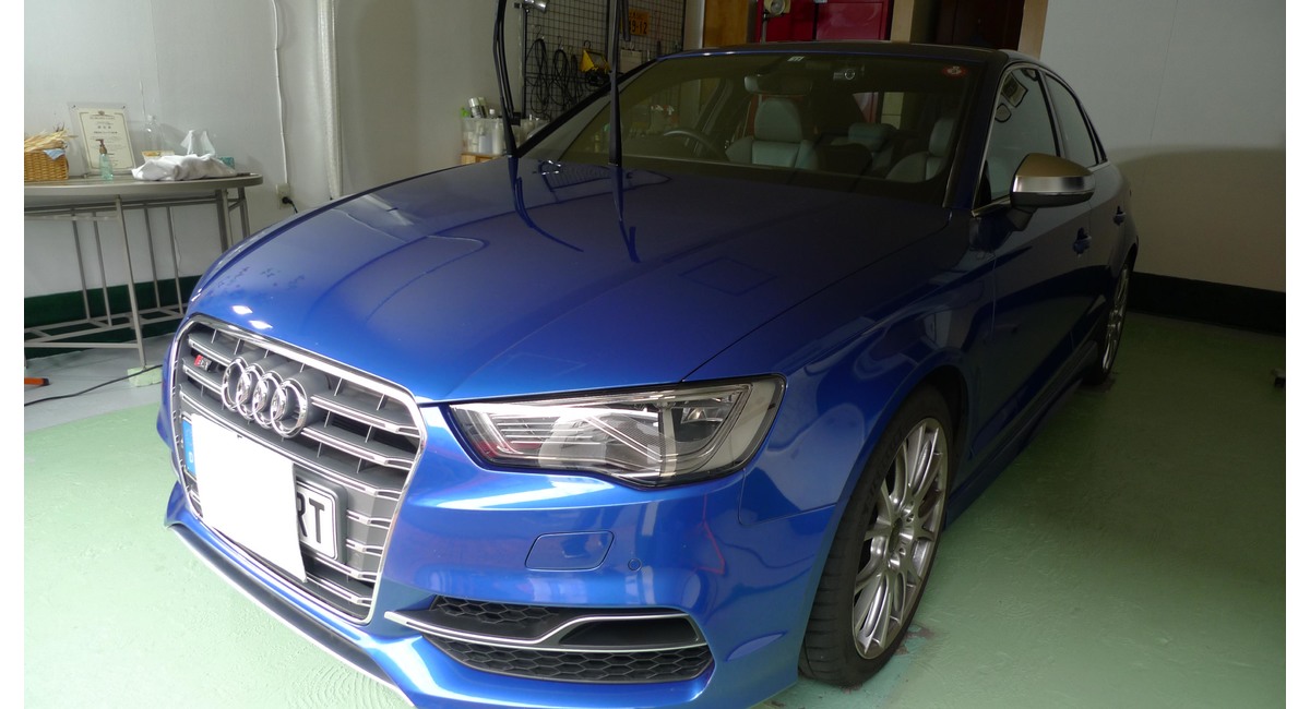 ガラスとボディに油シミ フロントガラスコーティング ガラスコーティング東京 東京の車 コーティング専門店創業３６年のビューティー106施工実績ブログ