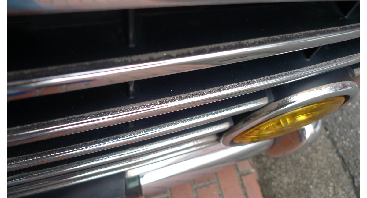 こまった こんな時 メッキのサビ 思い出の一台 車コーティング専門店東京施工実績ブログ