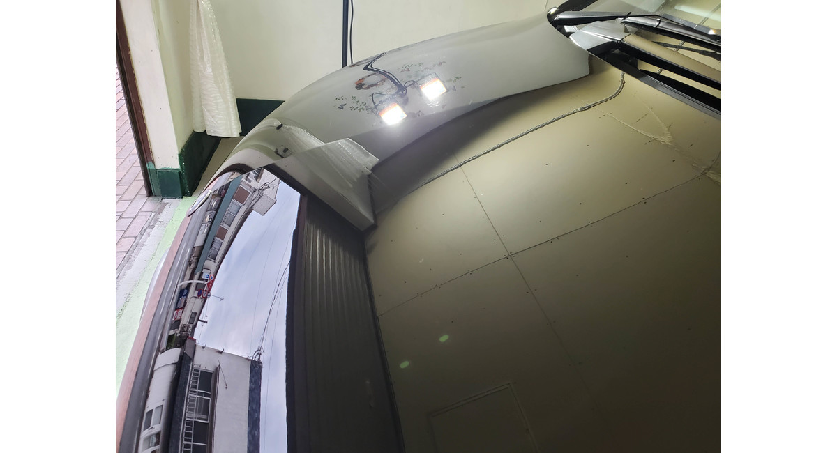 ベンツV220ｄにガラスコーティング