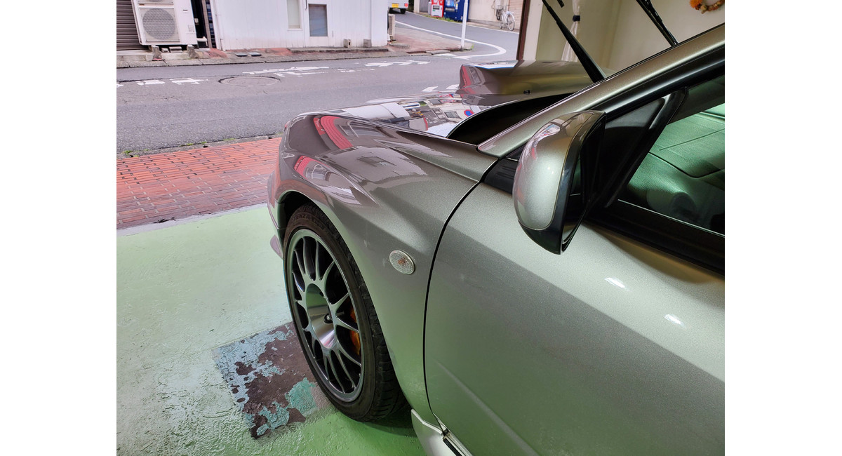 S203にガラスコーティング