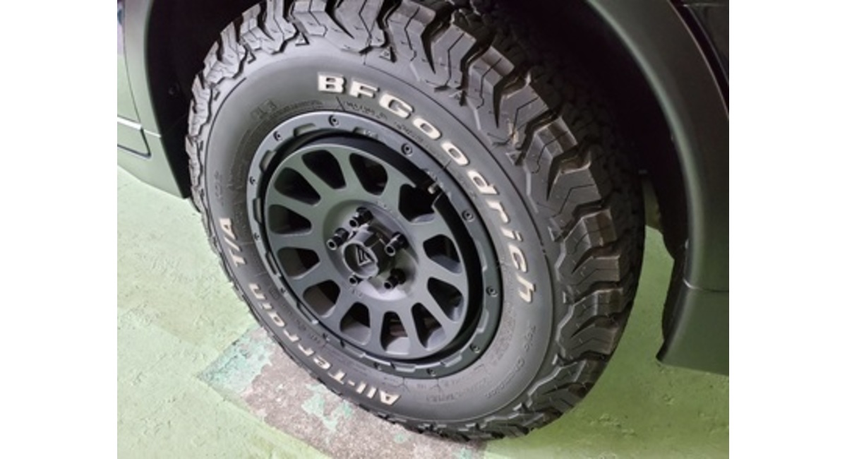 マット塗装ホイール