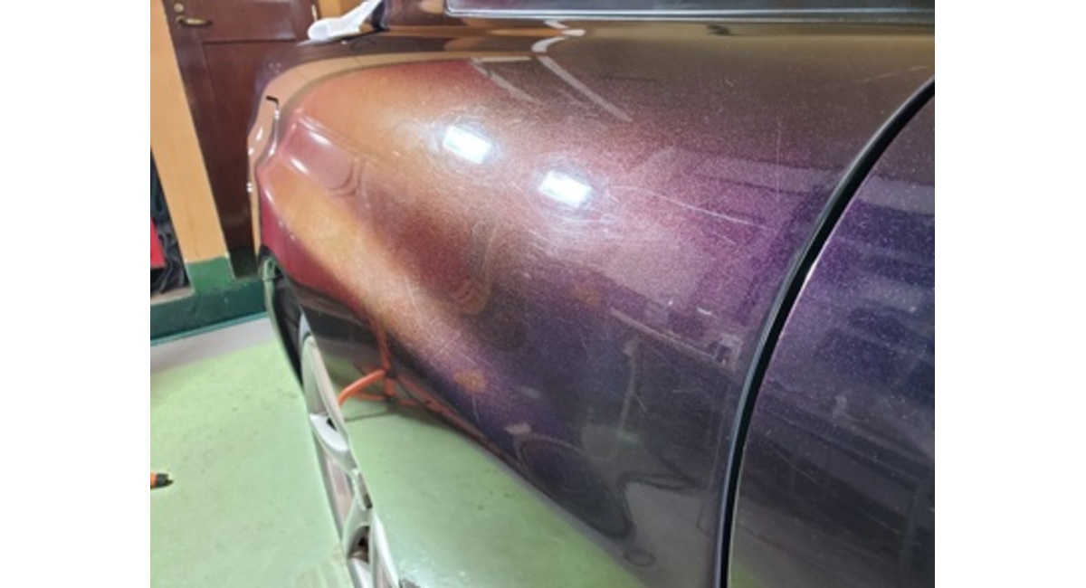 クォーターの傷