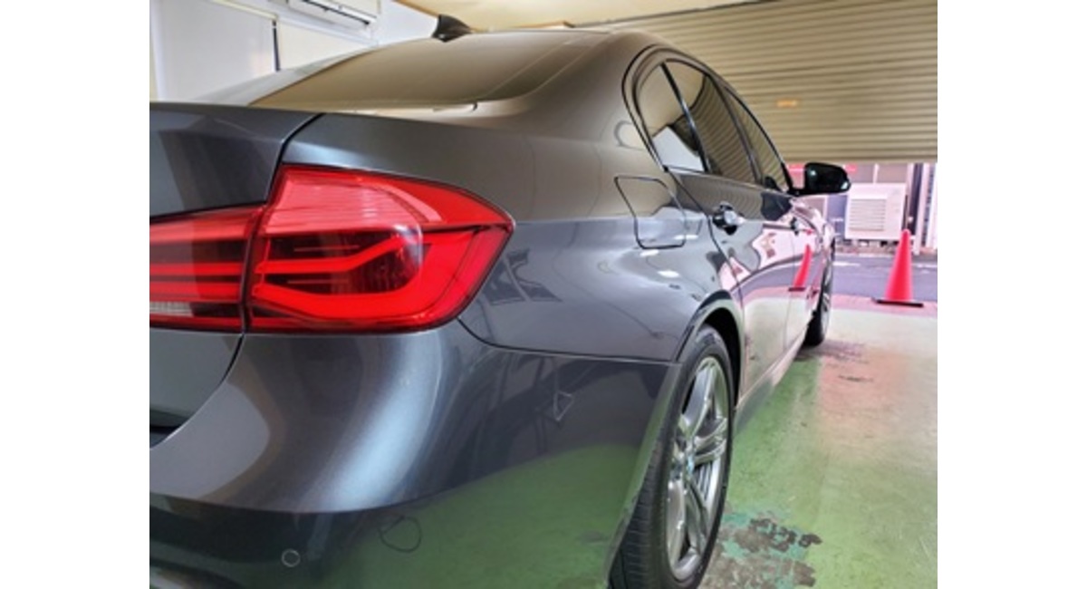 上塗りコーティング施工