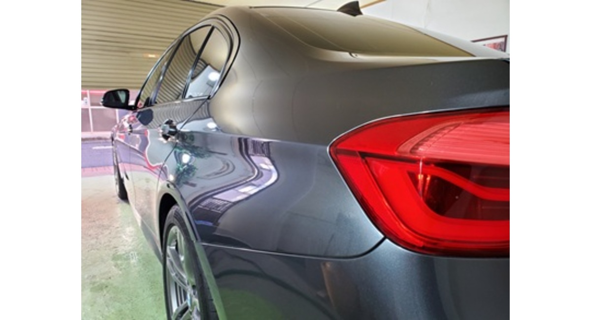 上塗りコーティング施工