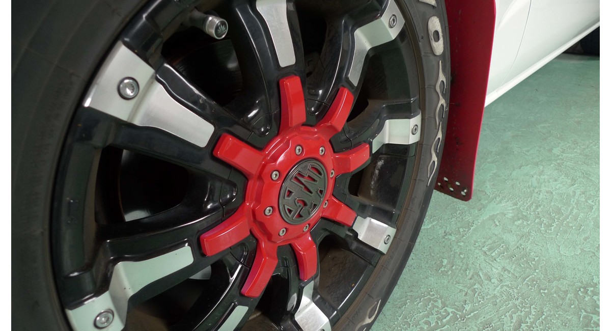 ホイールの撥水コート