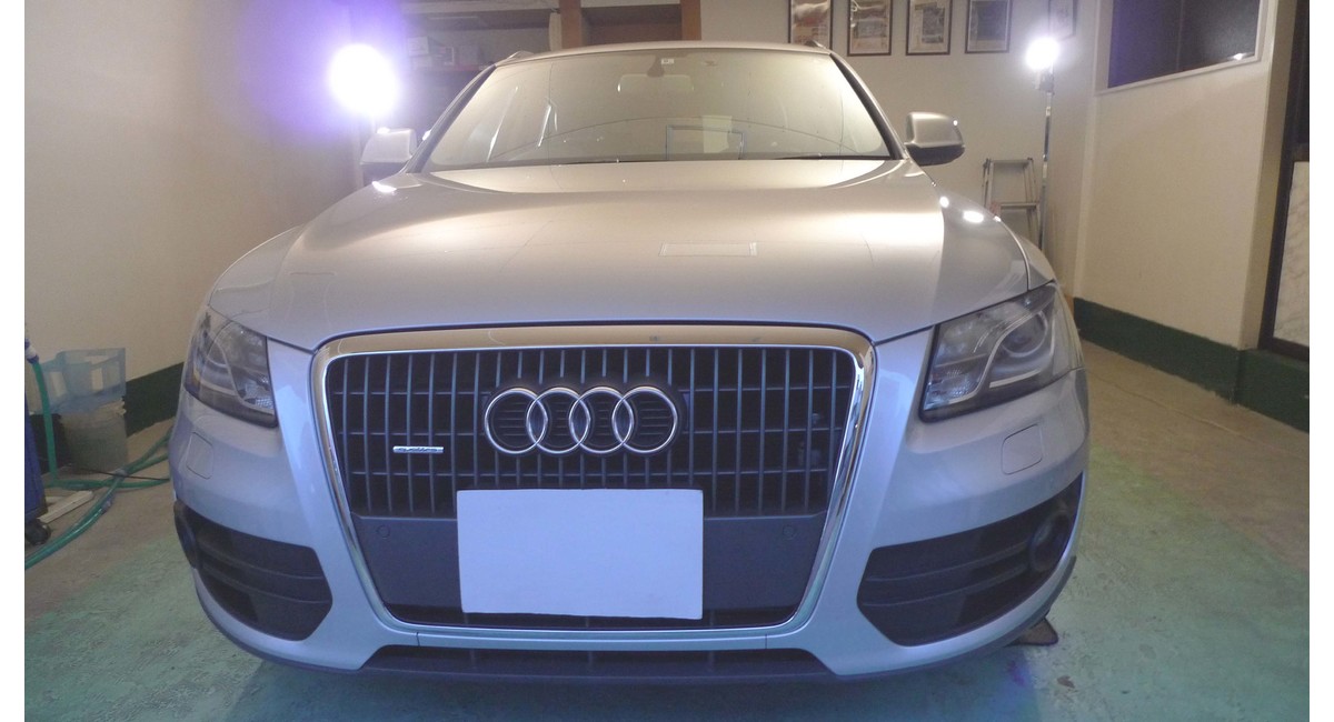 アウディQ5のガラスコーティング