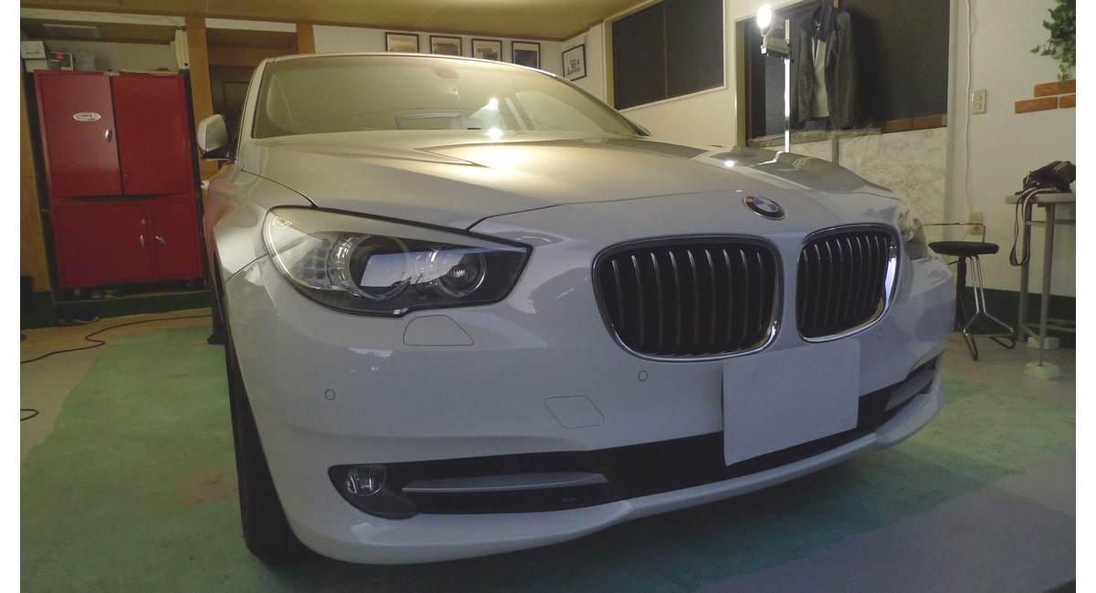 BMW535iのガラスコーティング