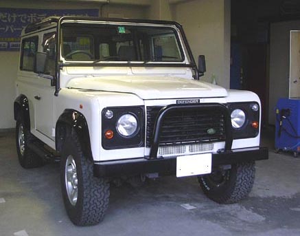 ランドローバーディフェンダーにコーティング 思い出の一台 東京ガラスコーティング 旧車のコーティングアルバム 車コーティング専門店東京 施工実績ブログ